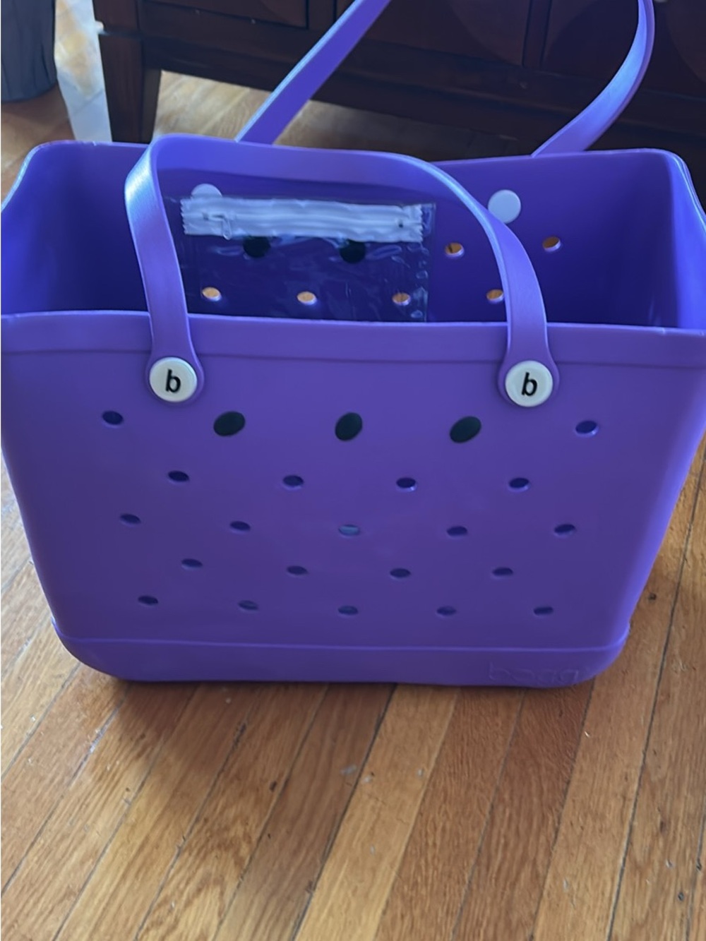 BOGG BAG Purple Perforated Tote